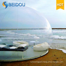 Outdoor Camping Igloo Inflatable Clear Tent Inflatable Transparent Bubble Tent